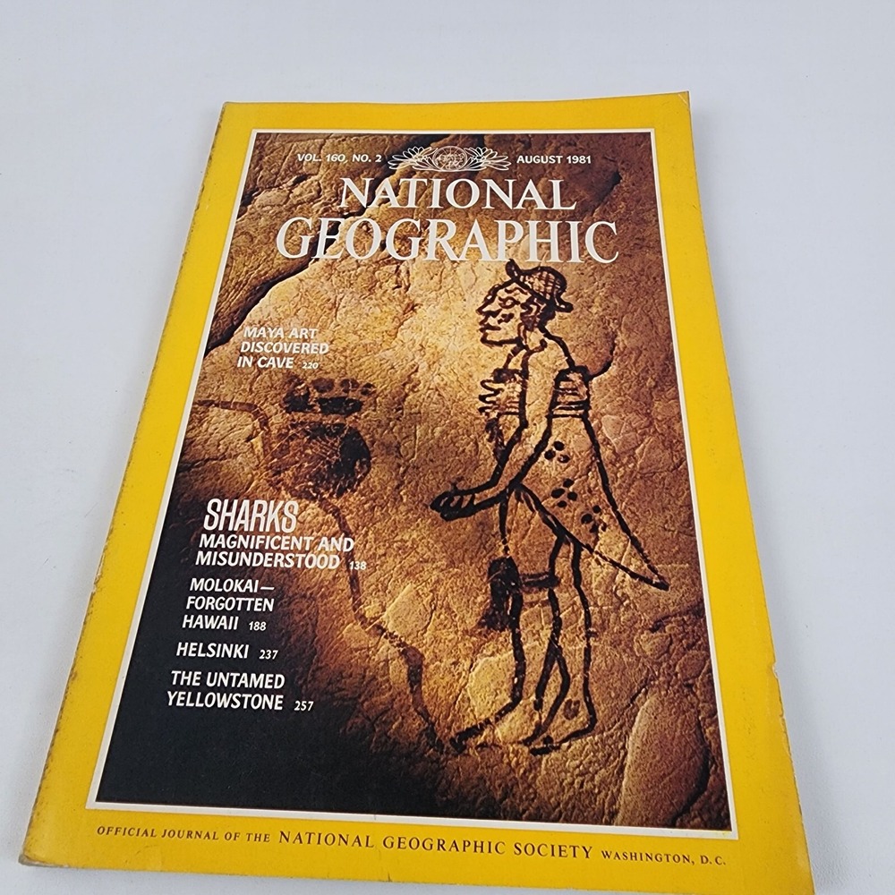 National Geographic Magazine August 1981 No Insert